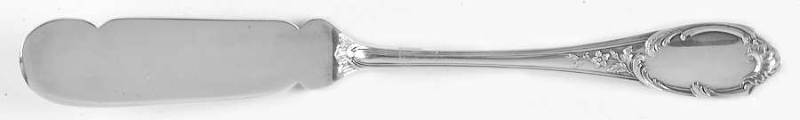 Monte Mario (Silverplate) Flat Handle Master Butter Knife