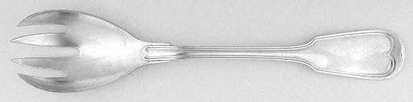Nantucket (Silverplate) Solid Salad Serving Fork