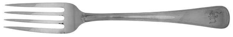 Old Italian (Sterling) Solid Serving Fork