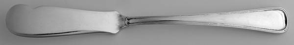 Old Italian (Sterling) Flat Handle Master Butter Knife