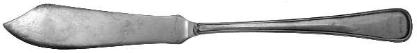 Old Italian (Sterling) Individual Solid Fish Knife