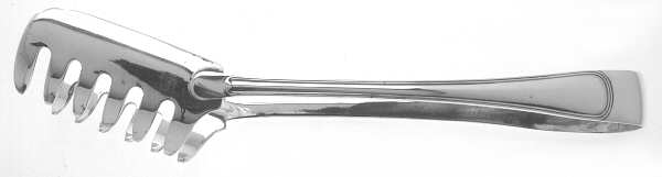 Old Italian (Sterling) Solid Spaghetti Pasta Serving Tongs