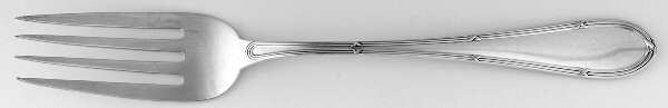 Parma (Sterling) Solid Serving Fork