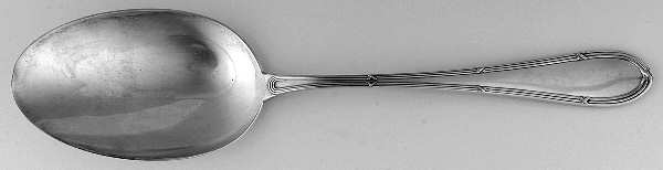 Parma (Sterling) Large Solid Serving Spoon