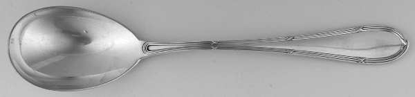 Parma (Sterling) Solid Salad Serving Spoon