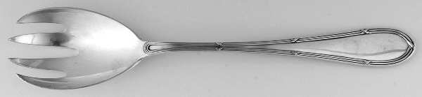 Parma (Sterling) Solid Salad Serving Fork