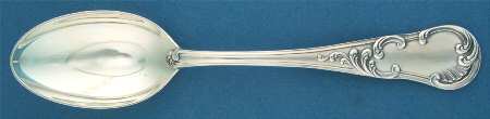 Quirinale (Sterling) Solid Serving Spoon