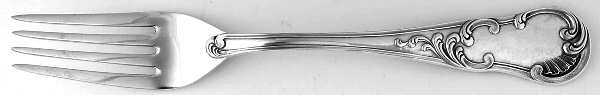 Quirinale (Sterling) Solid Serving Fork