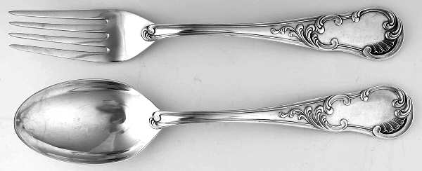 Quirinale (Sterling) Solid Serving Set