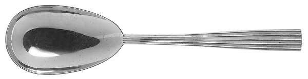 Tiber (Sterling) Large Solid Serving Spoon