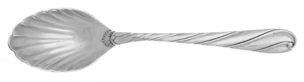 Torchon (Sterling) Sugar Shell Spoon