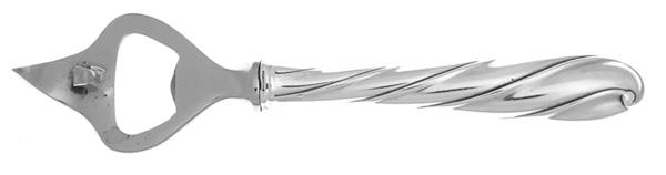 Torchon (Sterling) Bottle Opener with Stainless Bowl
