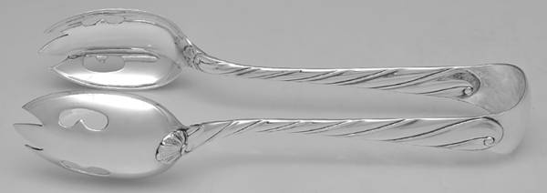 Torchon (Sterling) 1-Piece Salad Tongs