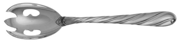 Torchon (Sterling) Solid Salad Serving Fork