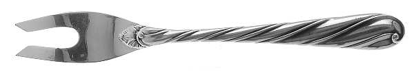 Torchon (Sterling) Cocktail/Seafood Fork