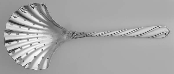 Torchon (Sterling) Pierced Vegetable Serving Spoon