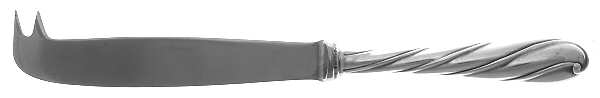 Torchon (Sterling) Hollow Handle Bar Knife