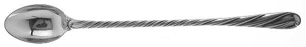 Torchon (Sterling) Iced Tea Spoon