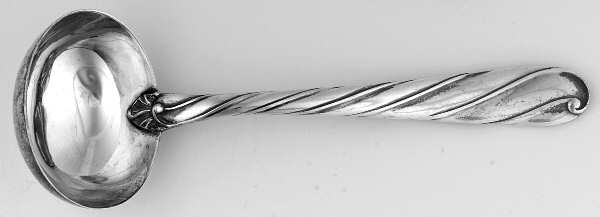 Torchon (Sterling) Solid Gravy Ladle
