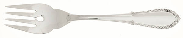 Villa D'Este (Sterling) Individual Solid Fish Fork
