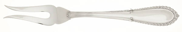 Villa D'Este (Sterling) Large 2-Tine Cold Meat Serving Fork