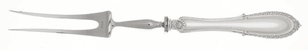 Villa D'Este (Sterling) Large Stainless-Prong Roast Carving Fork