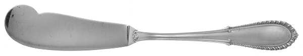 Villa D'Este (Sterling) Flat Handle Master Butter Knife