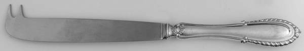 Villa D'Este (Sterling) Cheese/Bar Knife Hollow Handle 2 Prong