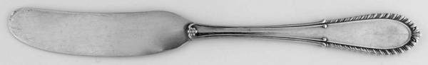 Villa D'Este (Sterling) Flat Handle Butter Spreader