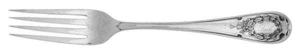 Fairfax (Silverplate, 1909) Monogrammed Youth Fork