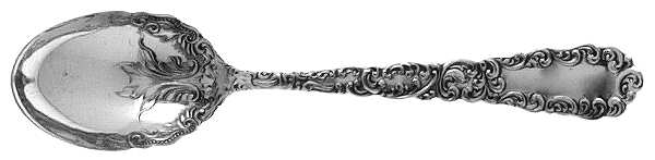 Benedict Three (Silverplate) Ice Cream Spoon Individual