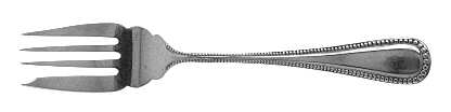 Bead (Sterling) Individual Salad Fork