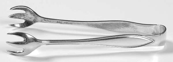 BIR2 (STERLING) Sugar Tongs
