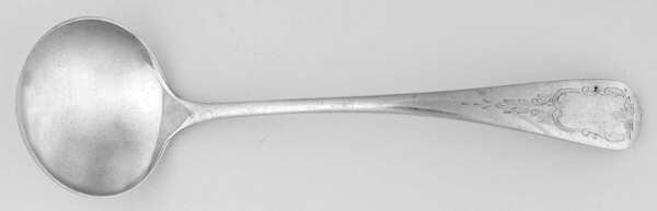 Brentwood (Sterling) Solid Piece Cream Ladle