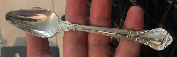 Chantilly (Sterling, No Monograms) Fruit/Orange Spoon