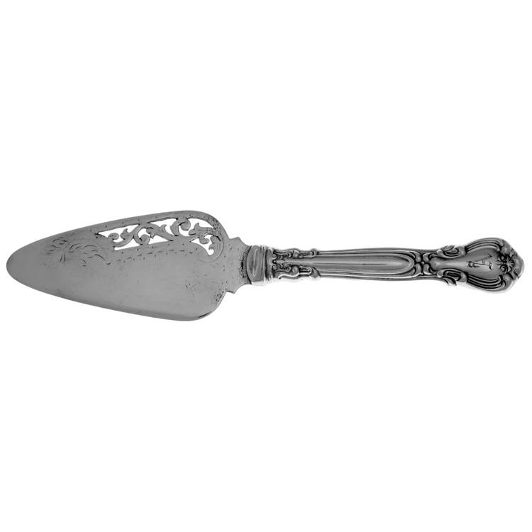 Chantilly (Sterling, No Monograms) Cheese Server with Silverplate Blade