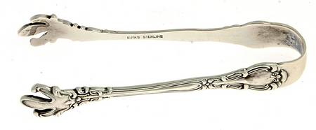 Chantilly (Sterling, No Monograms) Bon Bon Tongs