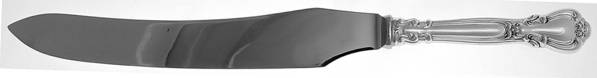 Chantilly (Sterling, No Monograms) Large Stainless Blade Roast Carving Knife