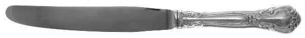 Chantilly (Sterling, No Monograms) Modern Hollow Knife