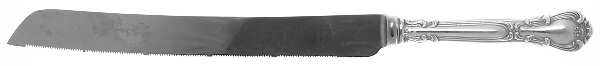 Chantilly (Sterling, No Monograms) Wedding Cake Knife with Stainless Blade