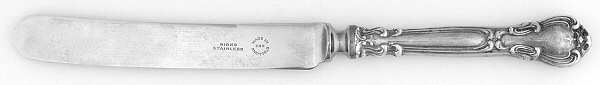 Chantilly (Sterling, No Monograms) Old French Hollow Knife with Bolster