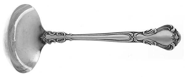 Chantilly (Sterling, No Monograms) Solid Gravy Ladle