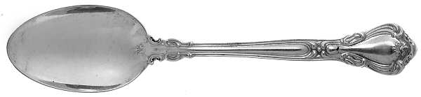 Chantilly (Sterling, No Monograms) Dessert/Oval Soup Spoon