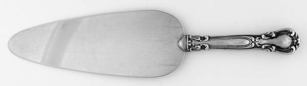 Chantilly (Sterling, No Monograms) Pie Server with Stainless Blade