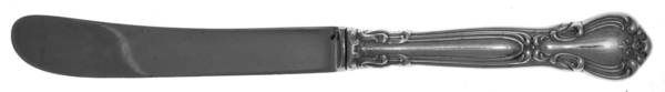 Chantilly (Sterling, No Monograms) Dessert/Tea Knife with Stainless Blade