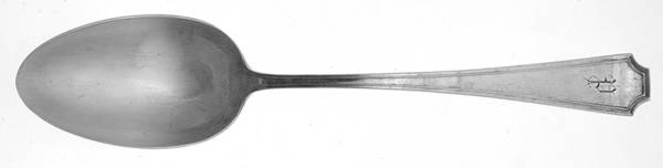 Devonshire (Sterling) Monogram Tablespoon (Serving Spoon)