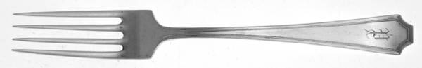 Devonshire (Sterling) Monogram Fork