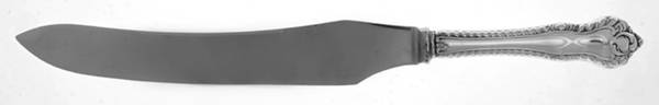 Gadroon (Sterling, No Monograms) Large Stainless Blade Roast Carving Knife