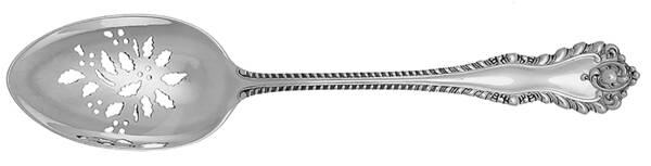 Gadroon (Sterling, No Monograms) Holiday Tablespoon with Pierced Bowl HC