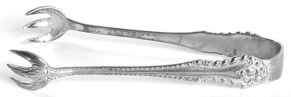 Gadroon (Sterling, No Monograms) Small Sugar Tongs